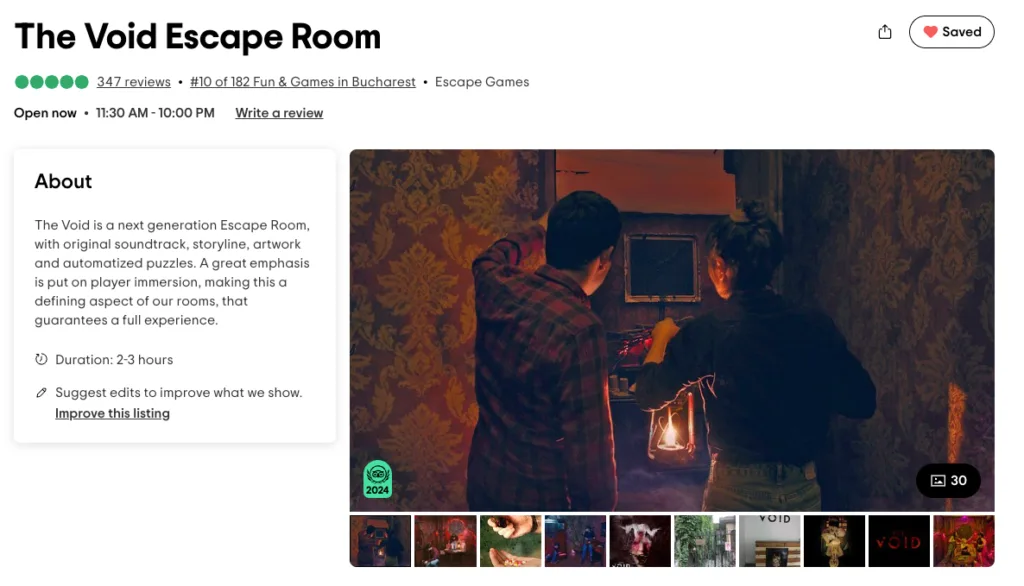 The Void Escape Room